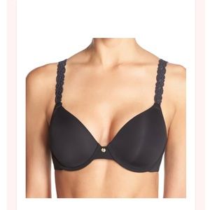 Natori Pure Lux T-shirt Bra - Black